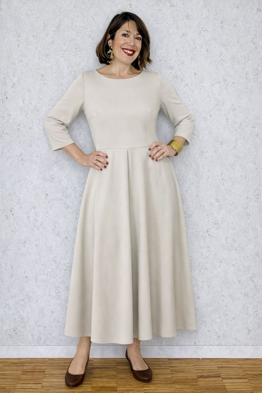 Abito punto milano burro