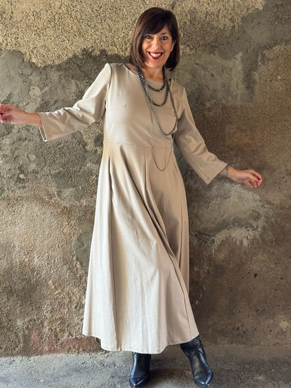 Abito punto milano burro