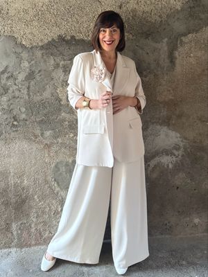 Tailleur fluido burro