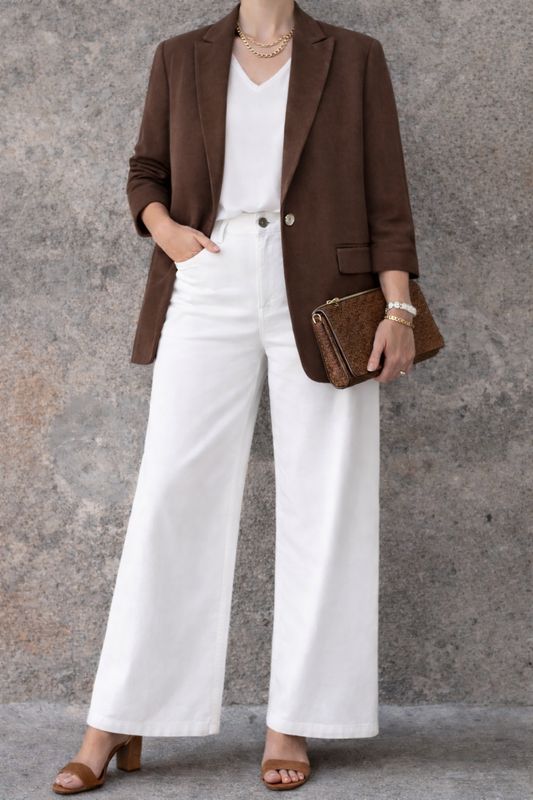 Blazer dainetto cioccolato