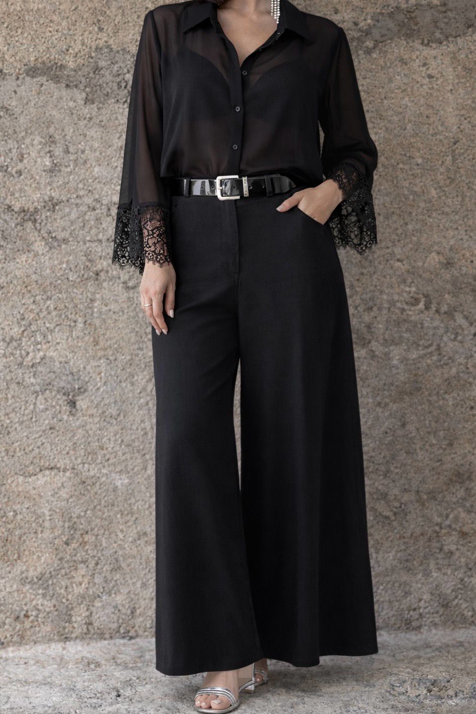 Camicia Valentina Nera