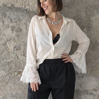 Camicia Valentina Avorio