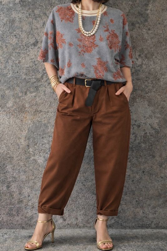 Blusa fantasia azzurra