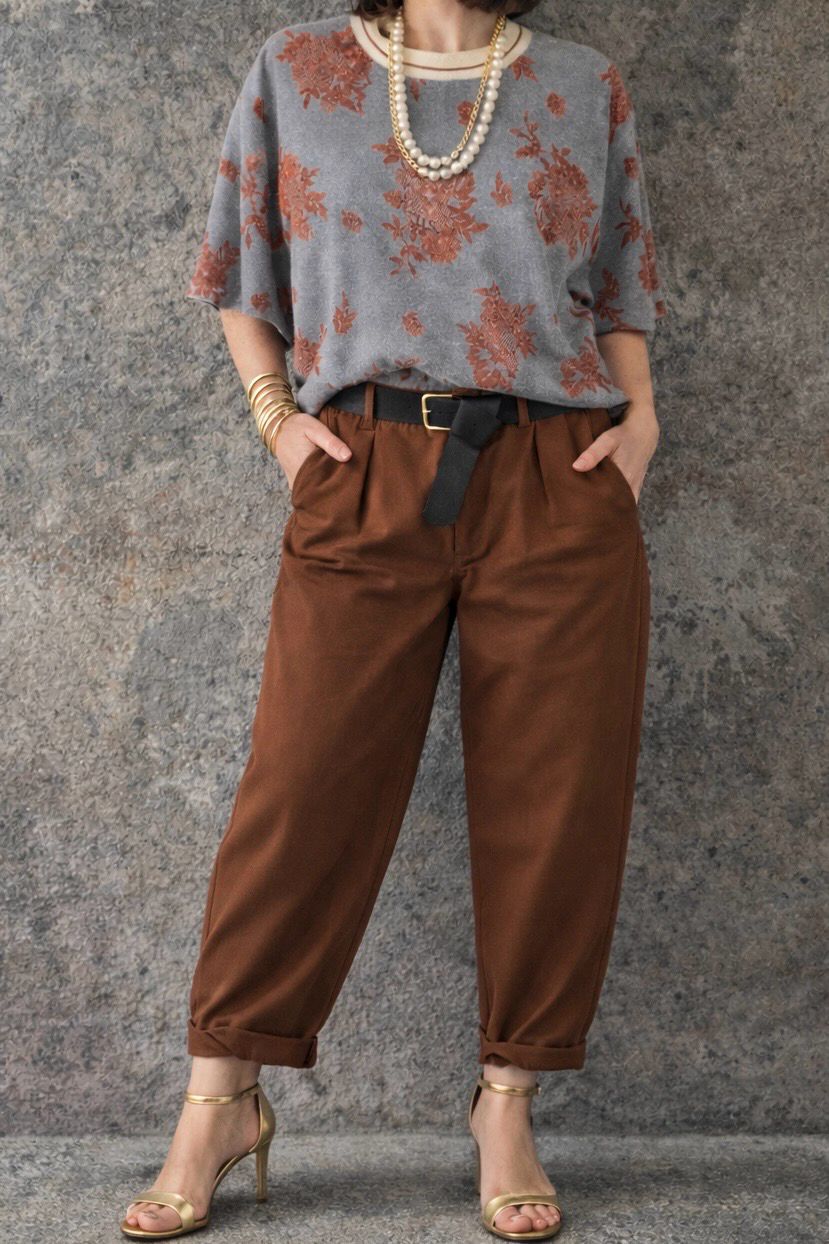 Blusa fantasia azzurra