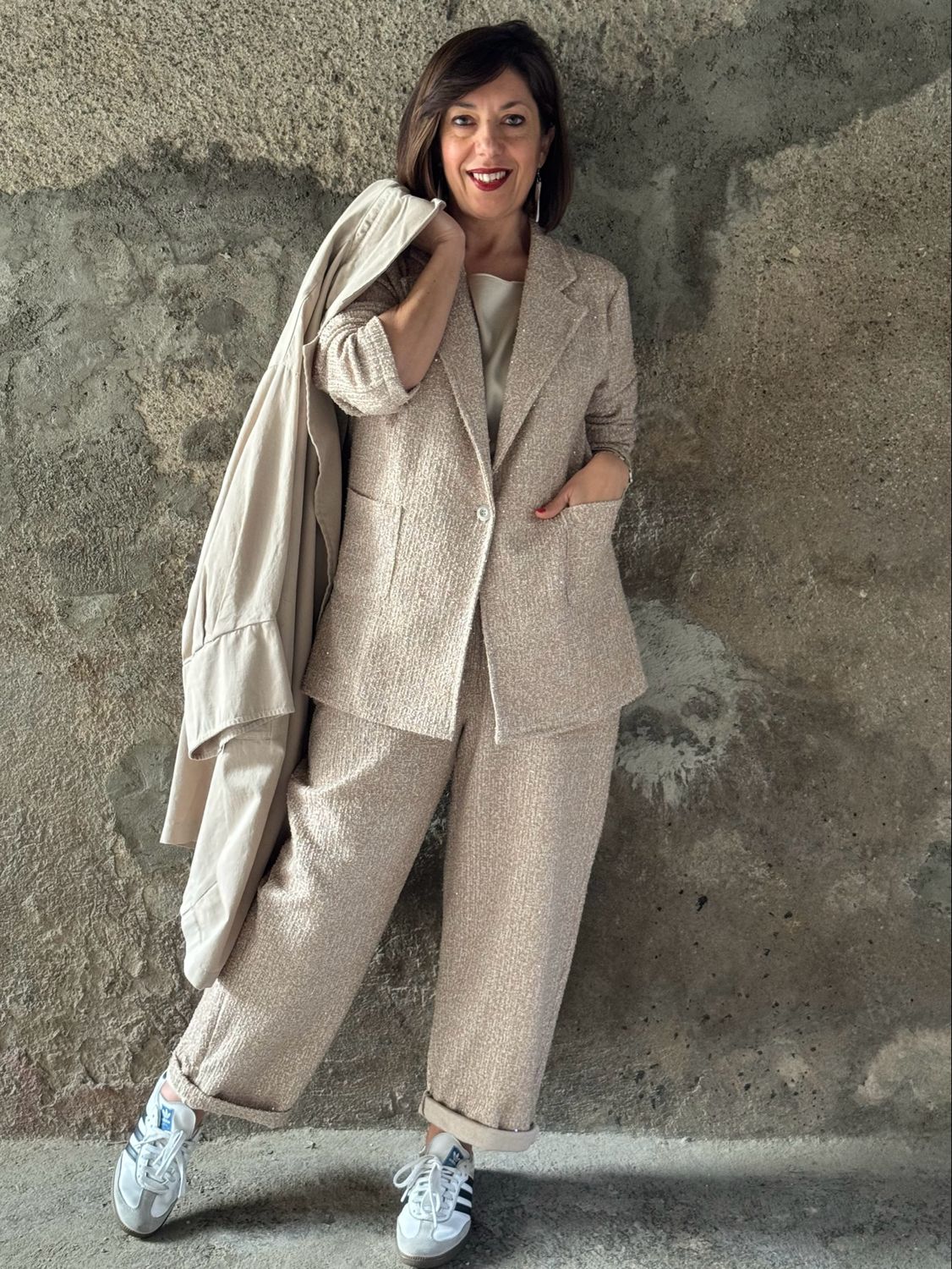 Blazer taglio rilassato