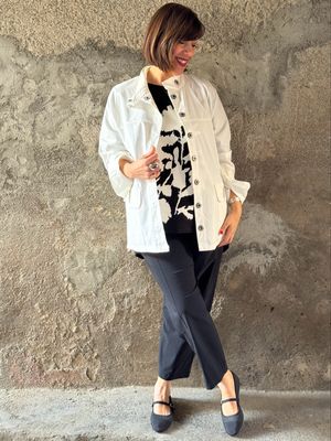 Blazer bengalina latte