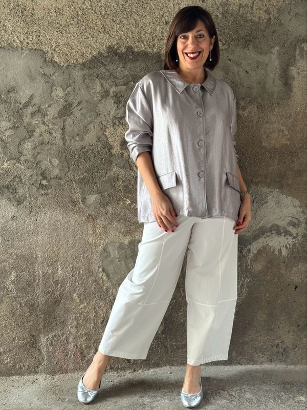 Blazer destrutturato Perla