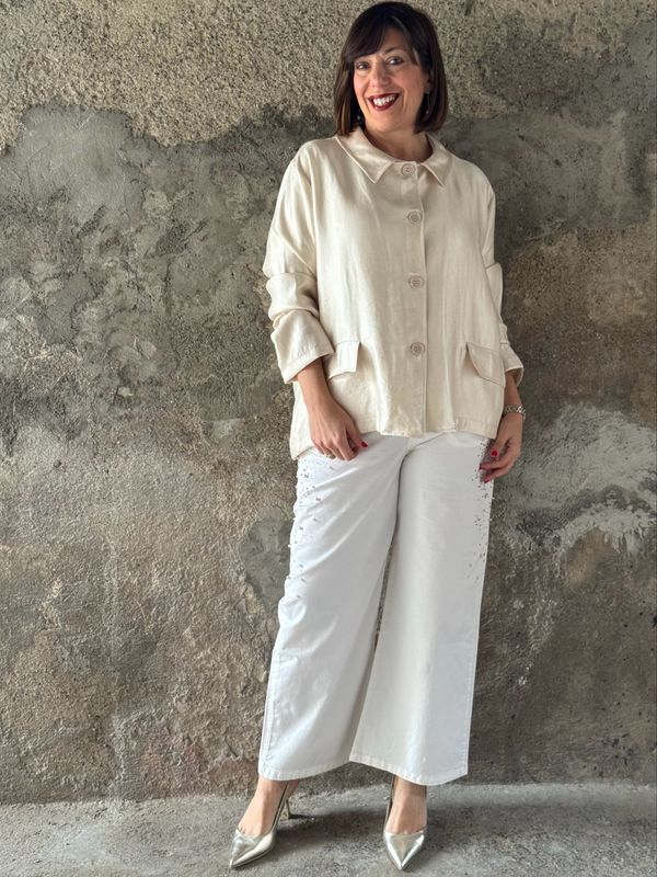 Blazer destrutturato Champagne