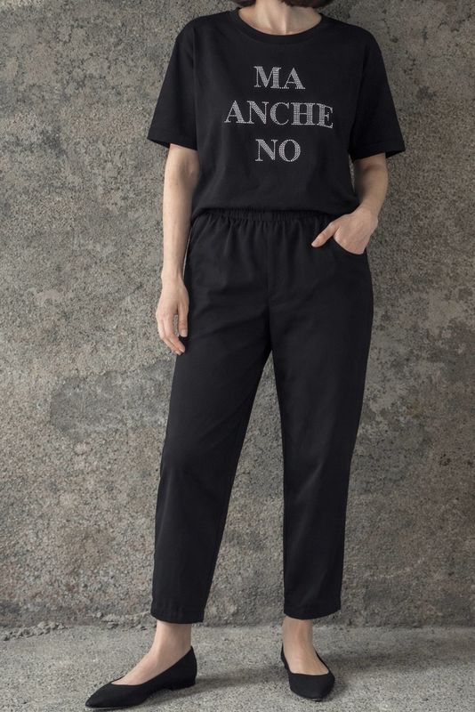 T-shirt Ma anche no