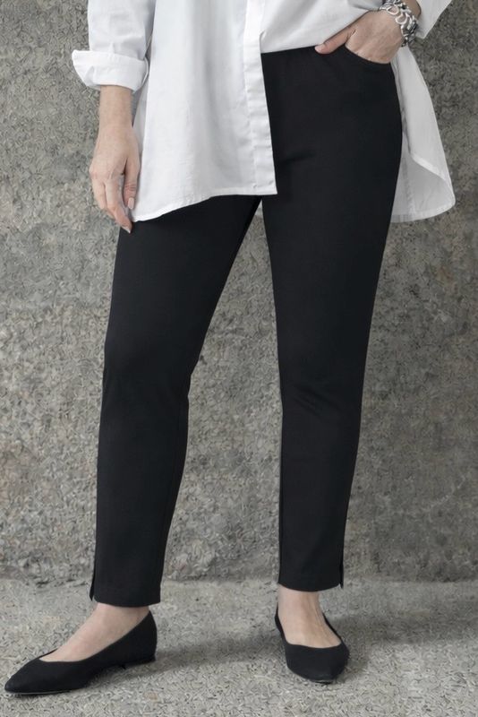 Pant punto milano elastico