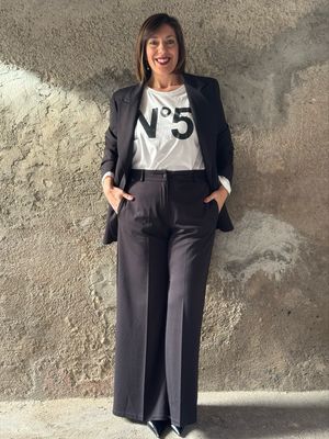 Tailleur elasticizzato nero