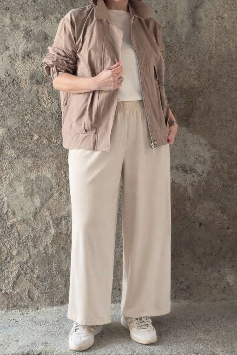 Pant palazzo sand
