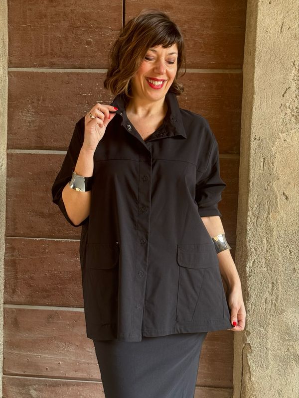 Blazer bengalina black