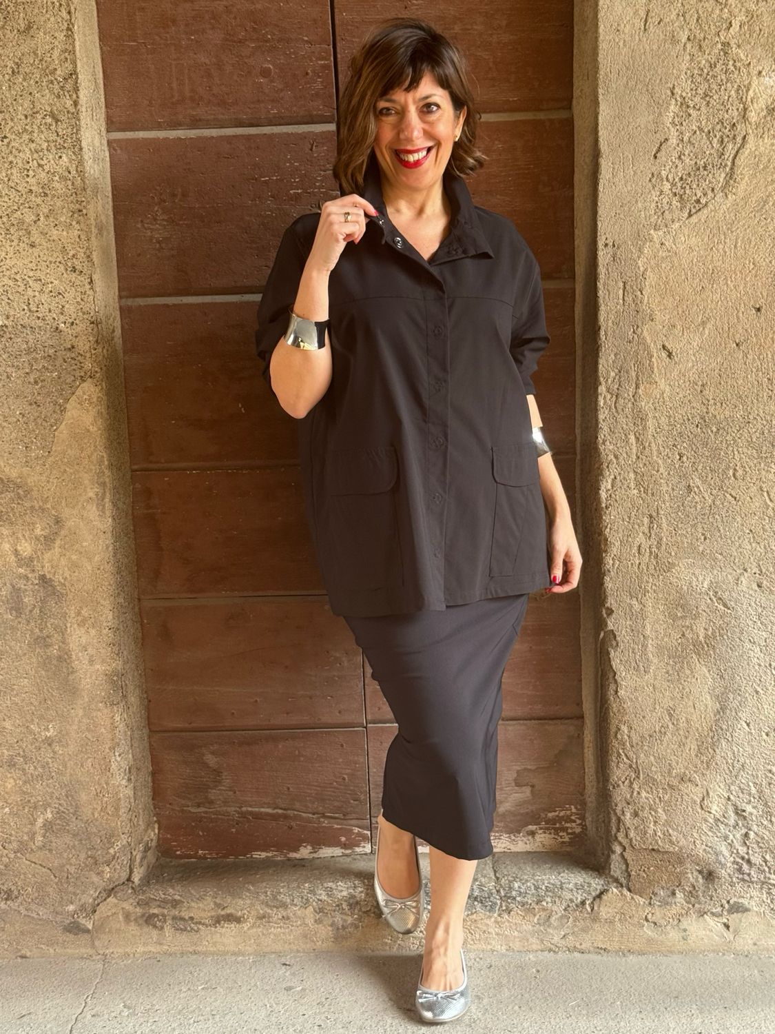 Blazer bengalina black