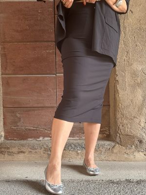 Gonna snellente bengalina black