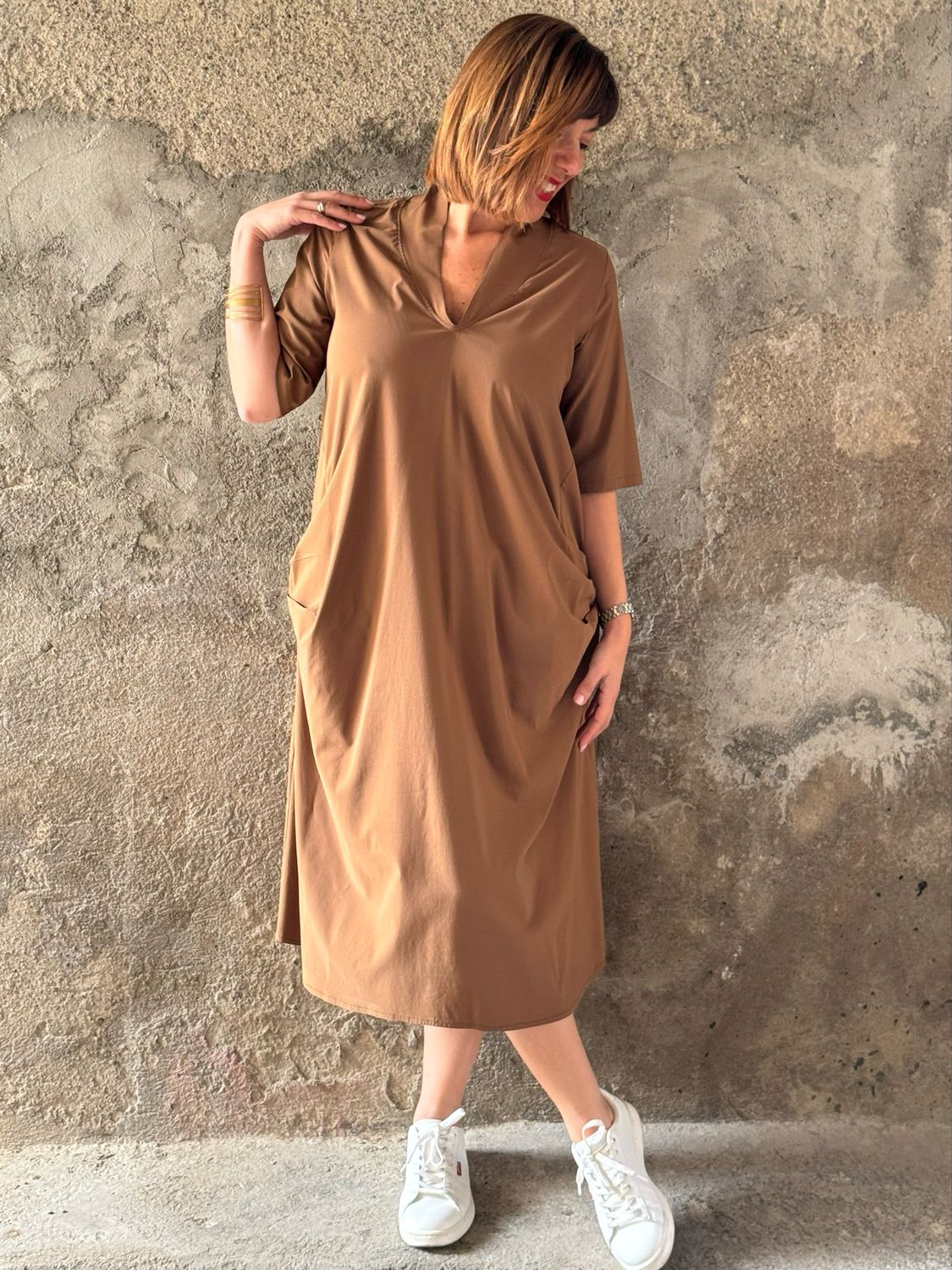 Tabacco simple Dress