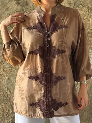 Camicia Ricamo