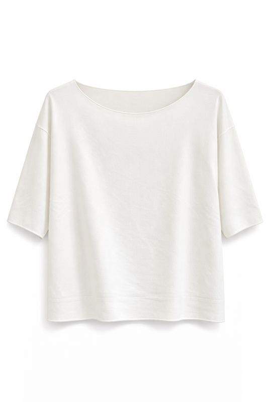 T-shirt barca taglio vivo