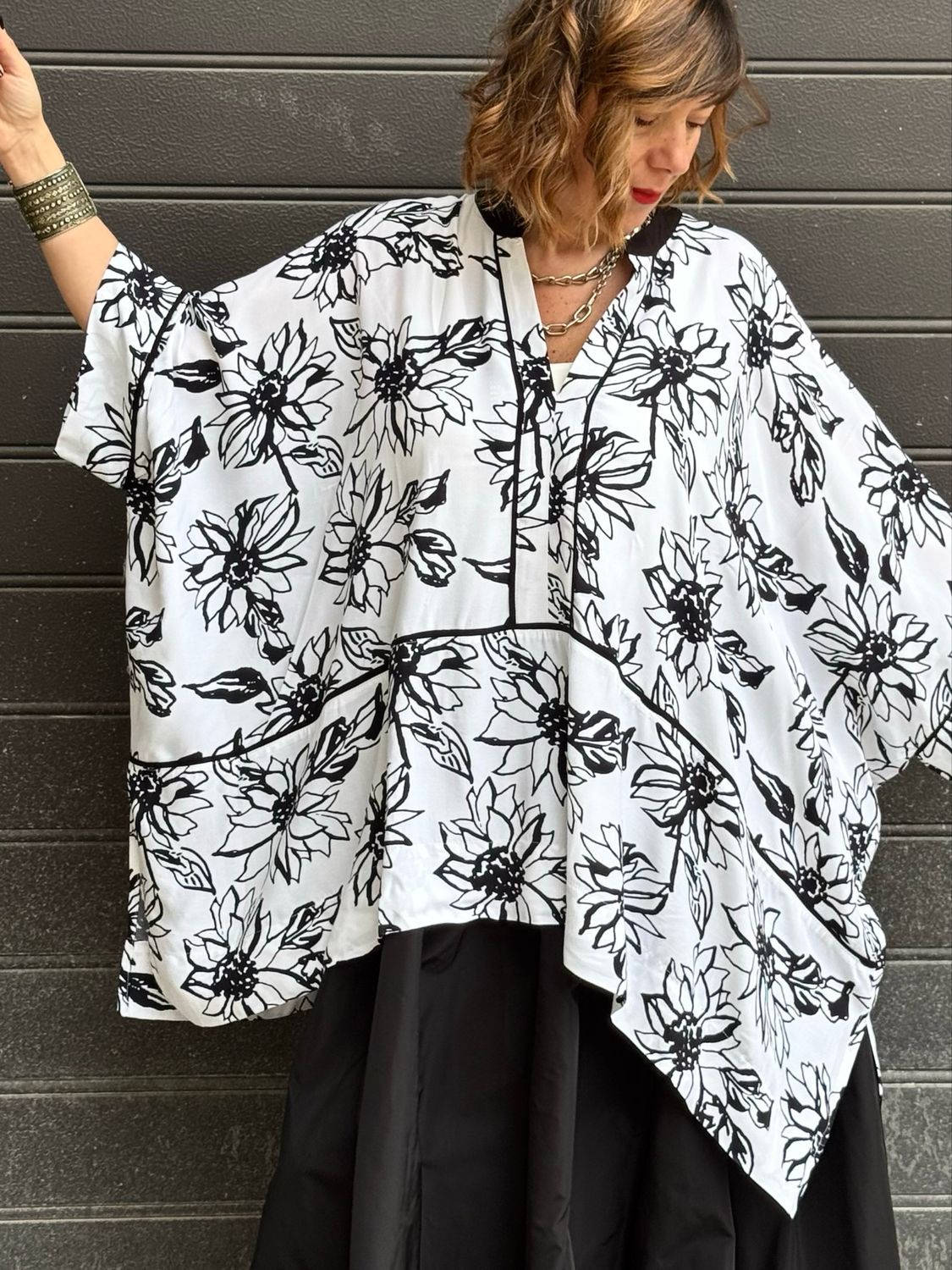 Kaftan Flower Ink