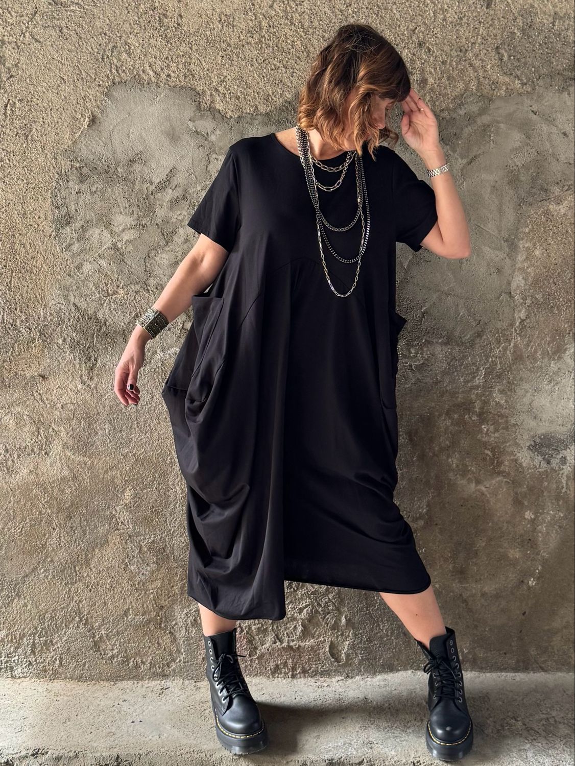 Contemporary Black Jumpsuit