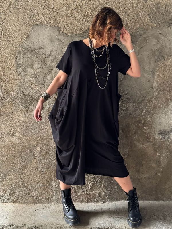 Contemporary Black Jumpsuit