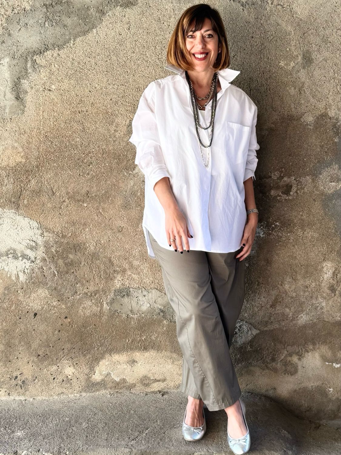 Pant baloon verde militare