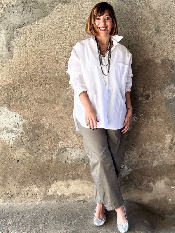 Pant baloon verde militare