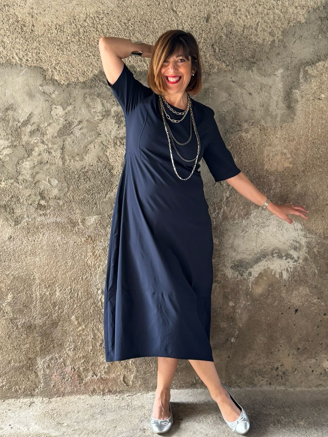 Ovetto Blue Dress