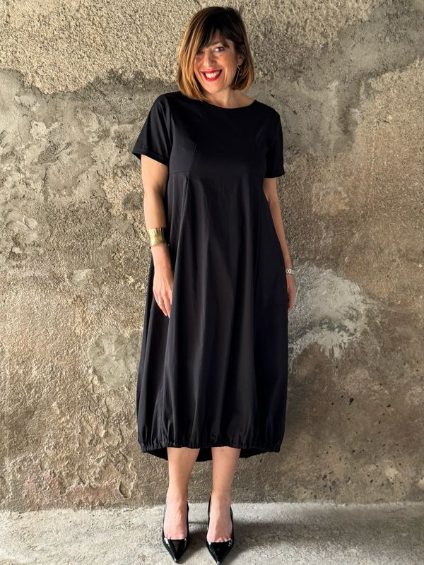 Popeline Dress Black