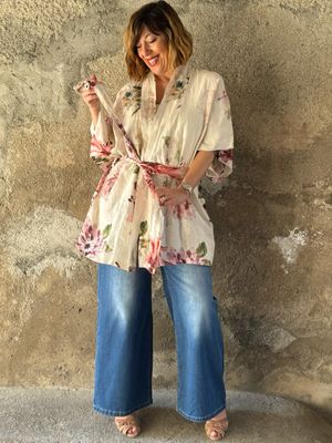 Kimono floreale