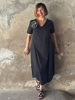 Abito Black&amp;Beige
