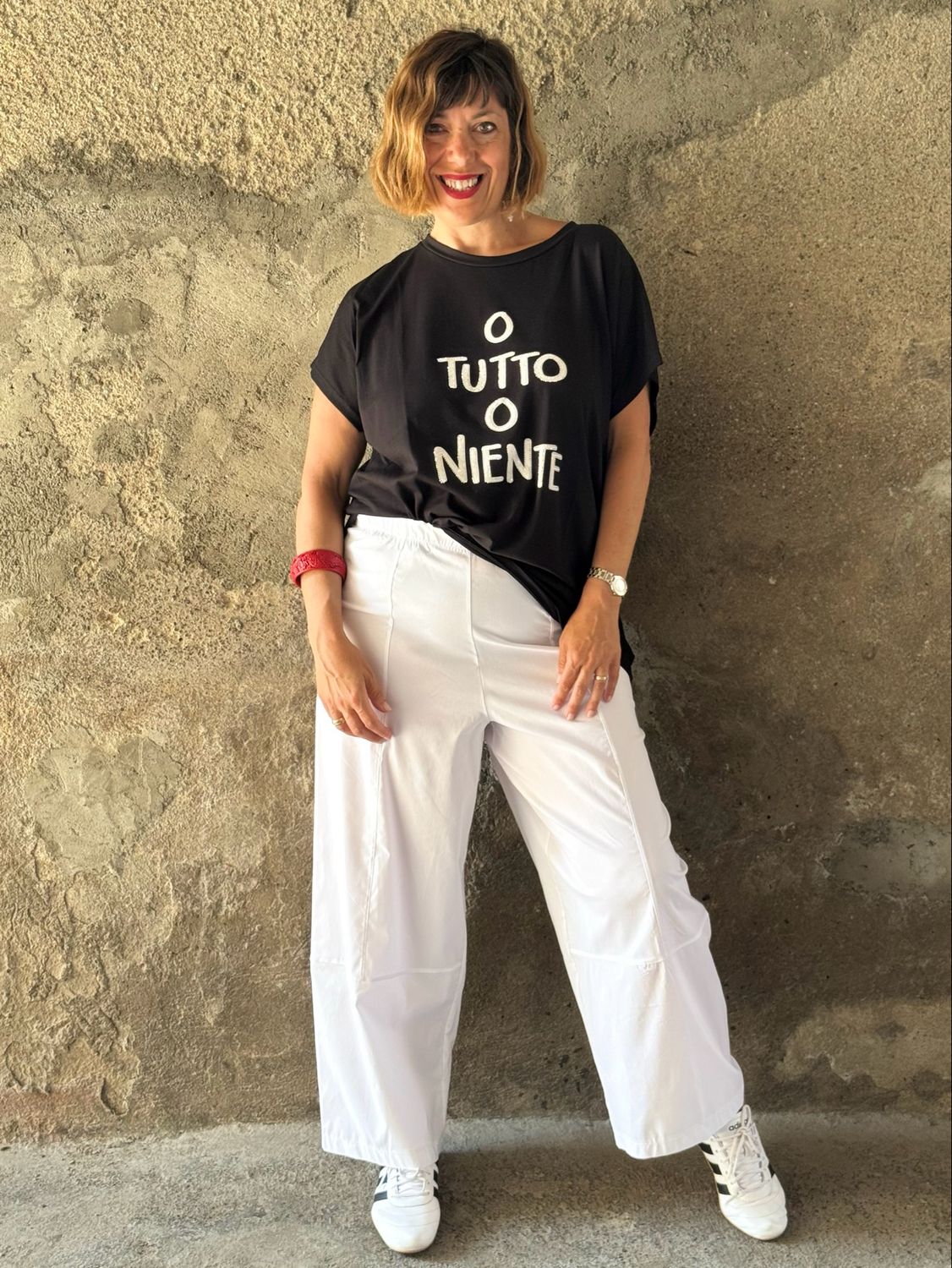 Carot Summer Pant bianco