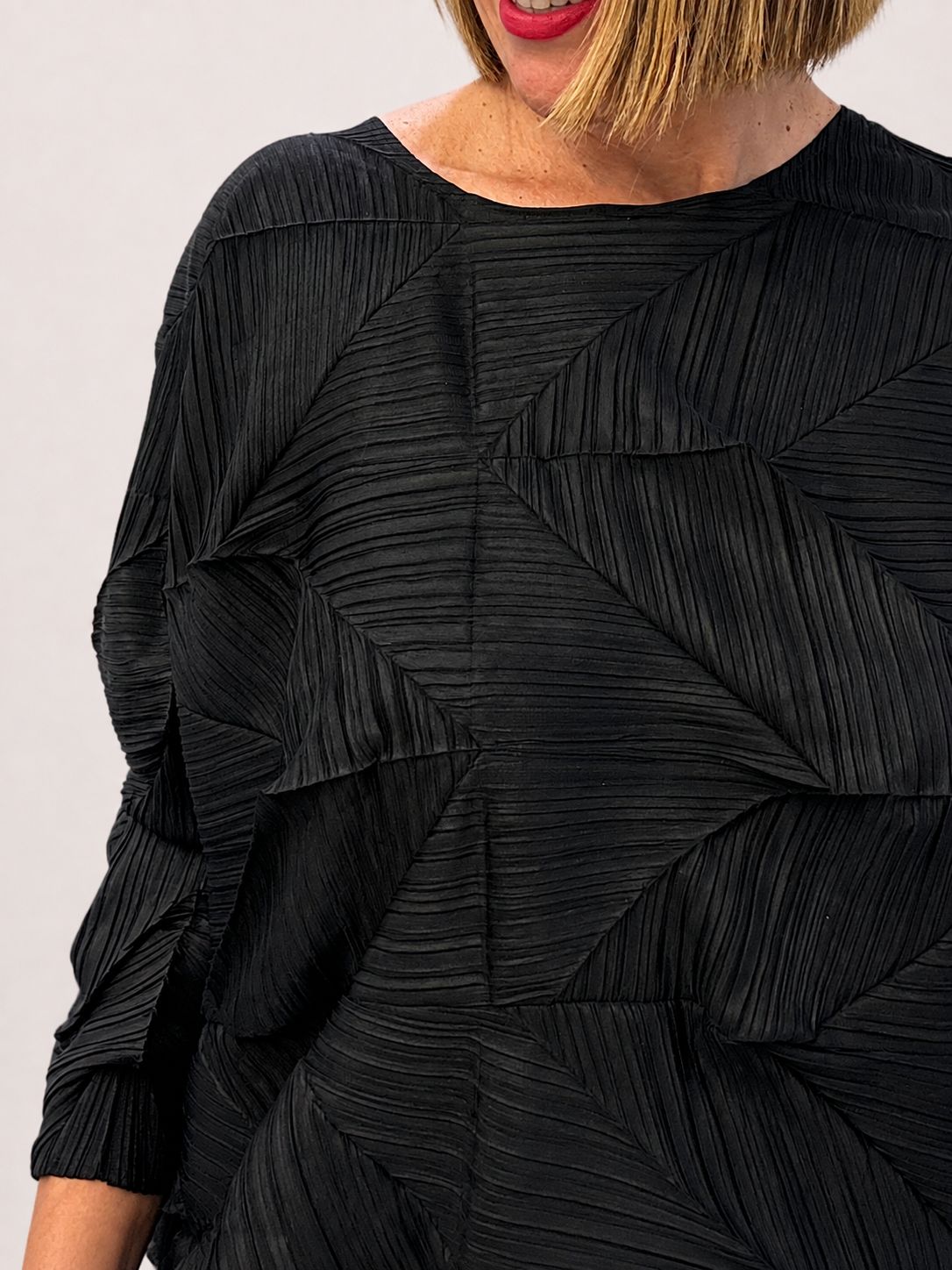 Blusa in plissè