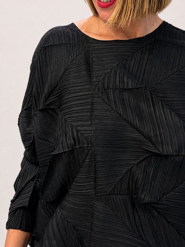 Blusa in plissè