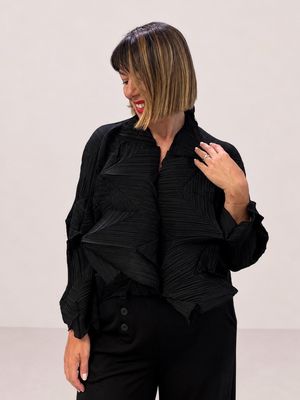 Giacca plissè