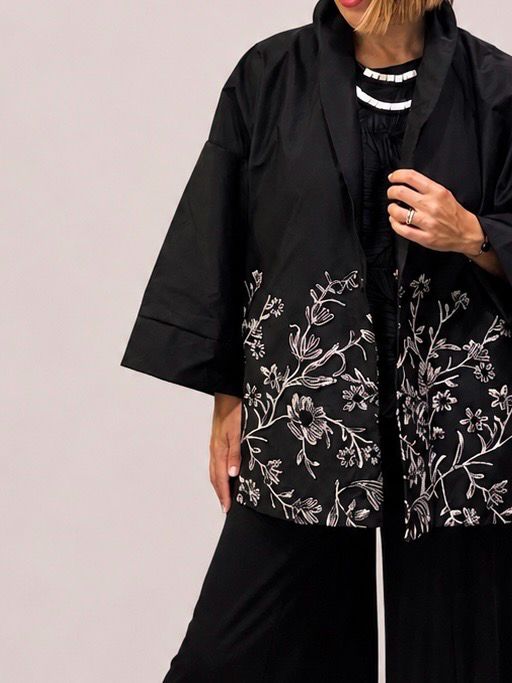 Giacca Black Blossom