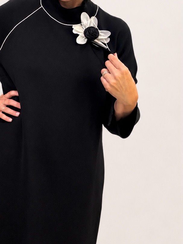 Scuba Flower Dress