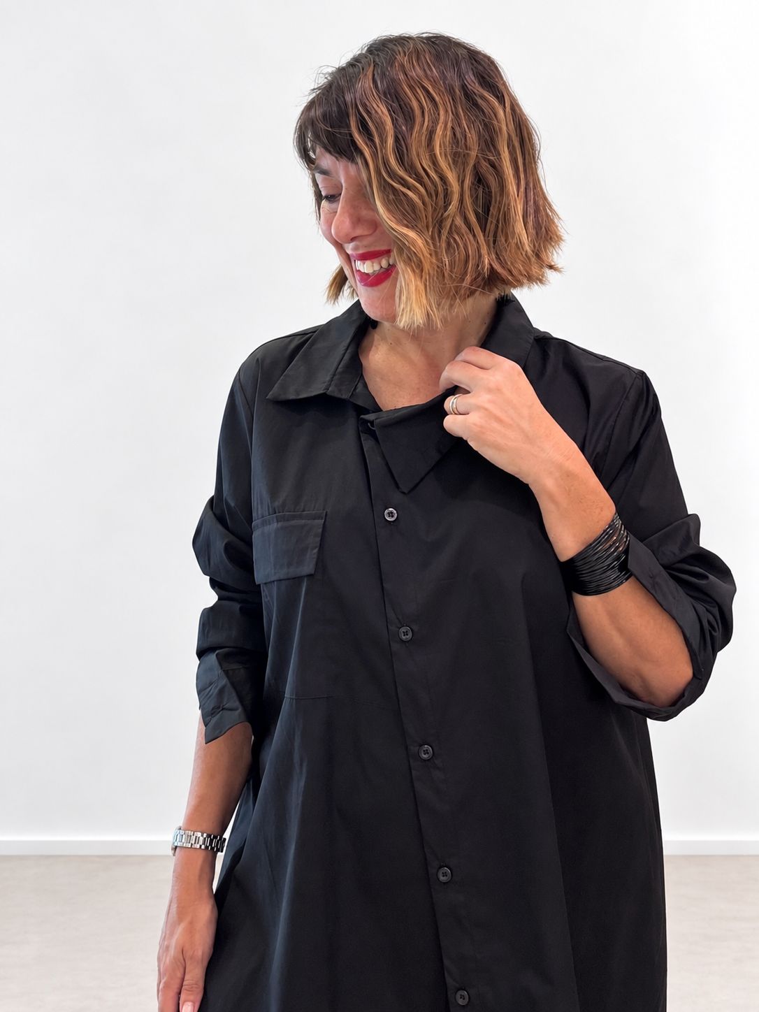 Minimal Shirt Black