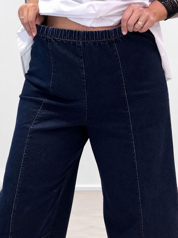 Denim carrot jeans