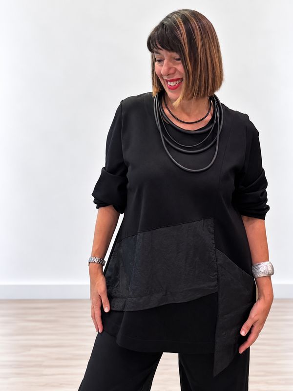 Blusa Taffetà