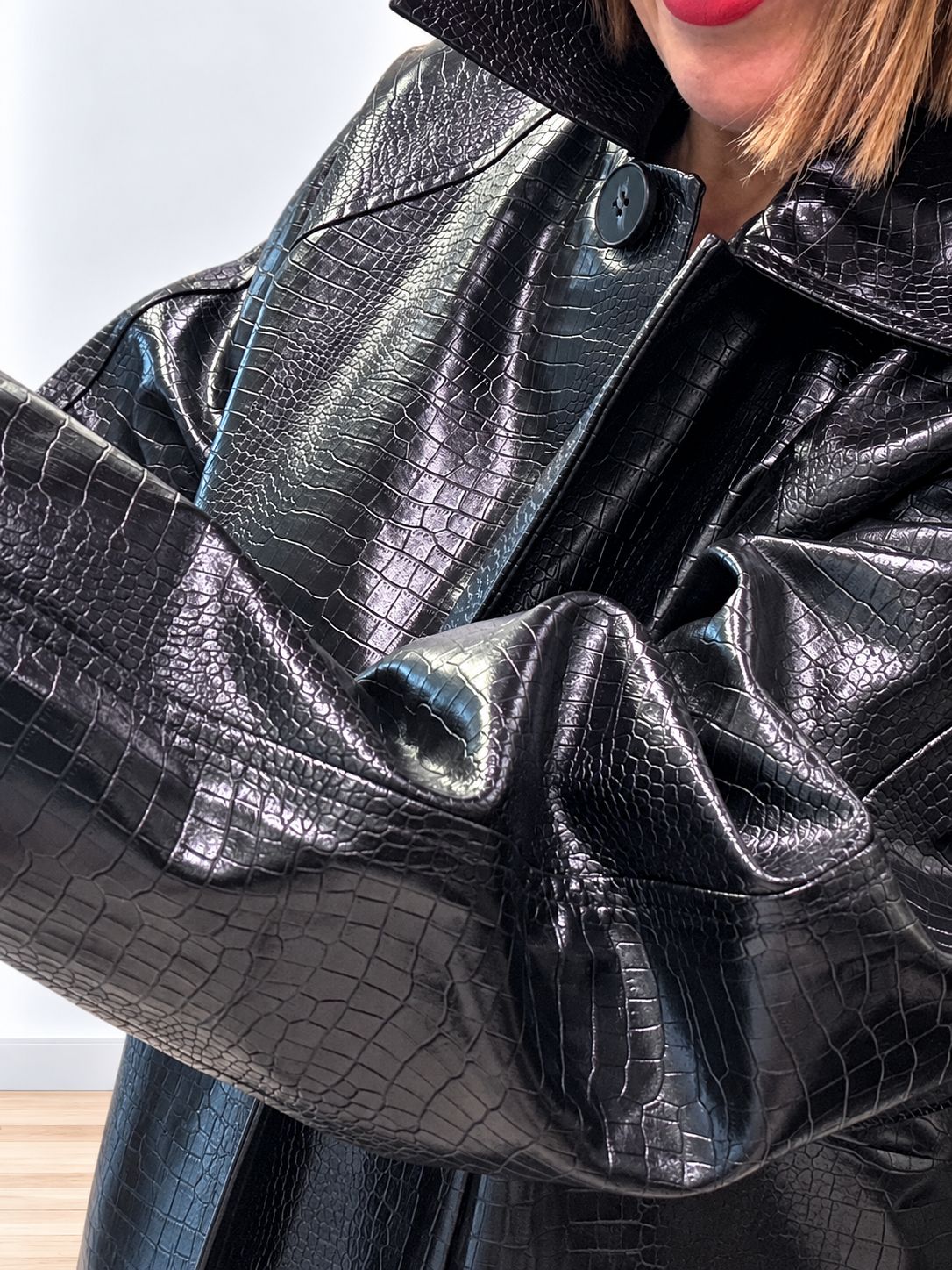 Cappotto ecopelle