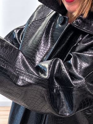 Cappotto ecopelle