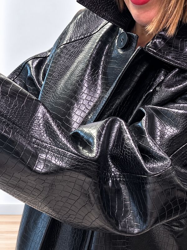 Cappotto ecopelle