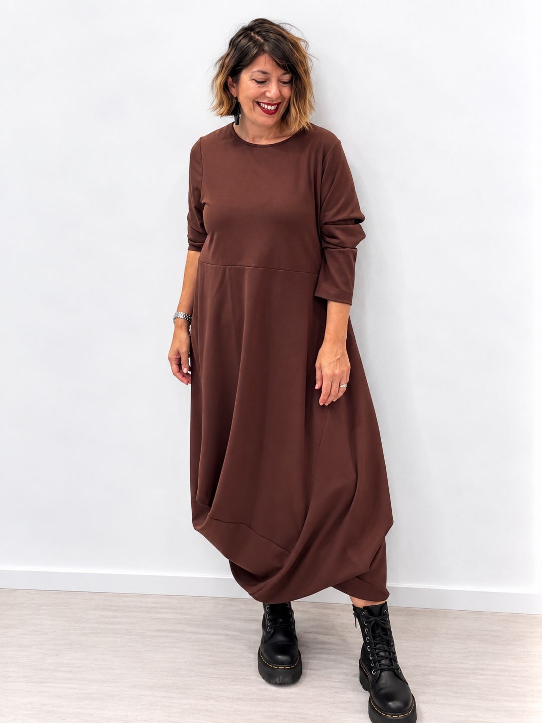Abito Draping Moro