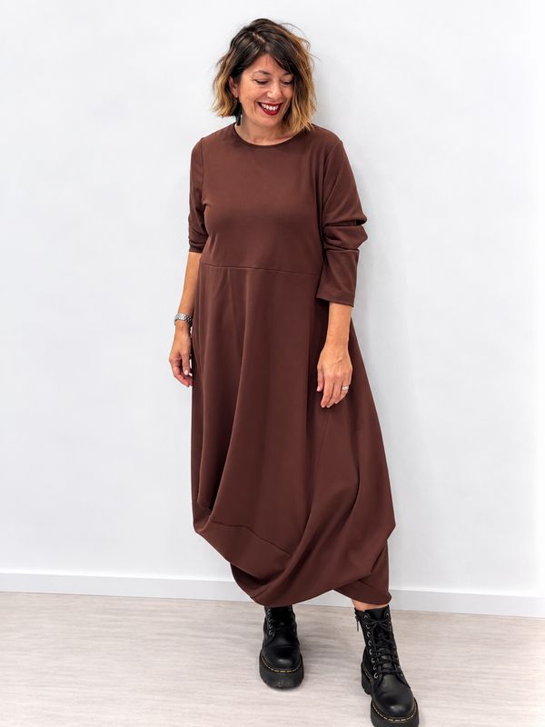 Abito Draping Moro
