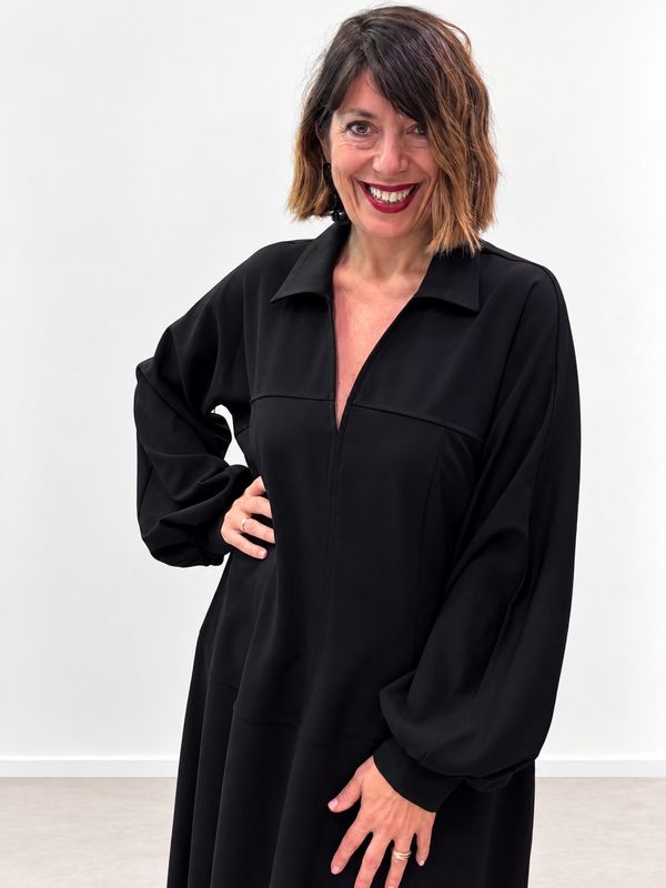 Abito Camicia Black