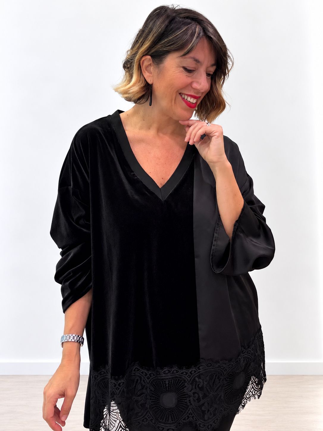 Velvet Blouse
