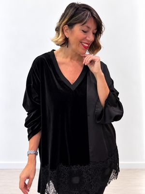 Velvet Blouse
