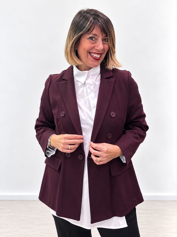 Blazer EC BURGUNDY