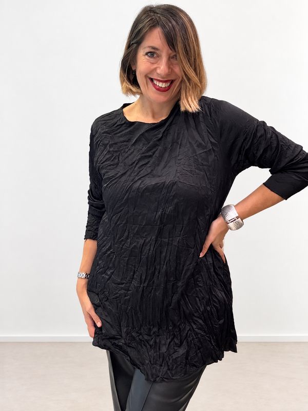Blusa stropiccio black